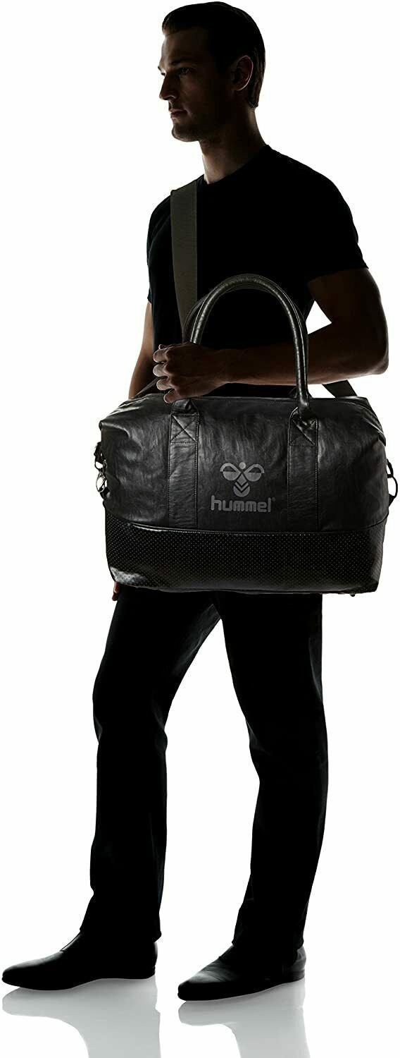 Hummel Jet Medium Weekend Bag Black 35L | Klausbua