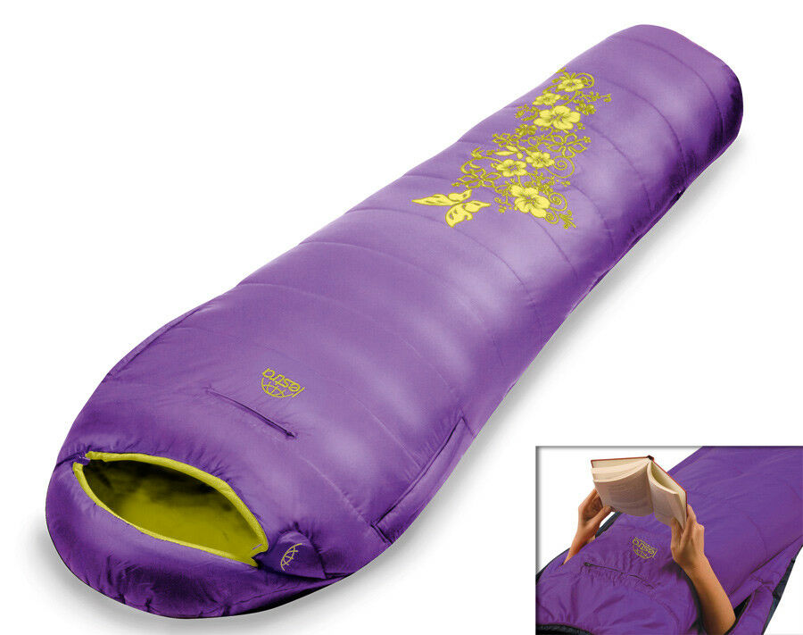 schlafsack lestra lestra Lady Schlafsack TREKKING Damen Mumienschlafsack lila / anis