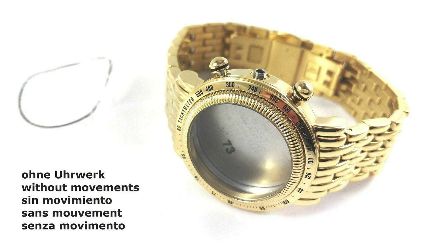 Nautica Ersatzband A27004L spettacolare - Edelstahlband und Gehäuse - 18 mm