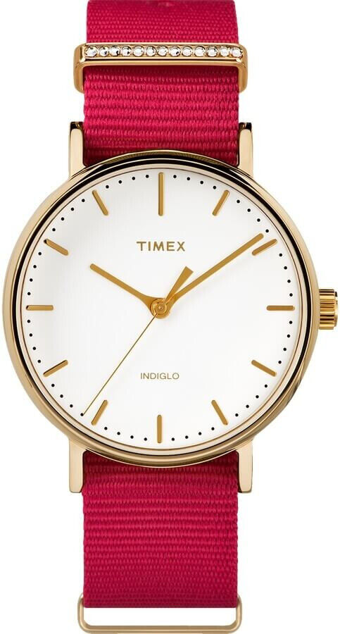 TIMEX Fairfield Crystal TW2R48600 Damen - Nylonband - Edelstahl - Ø37mm