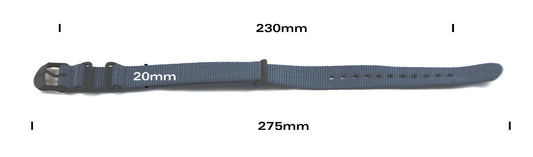 Timex Ersatzarmband TW4B04800 Expedition Scout Ersatzband - 20mm Durchzugsband