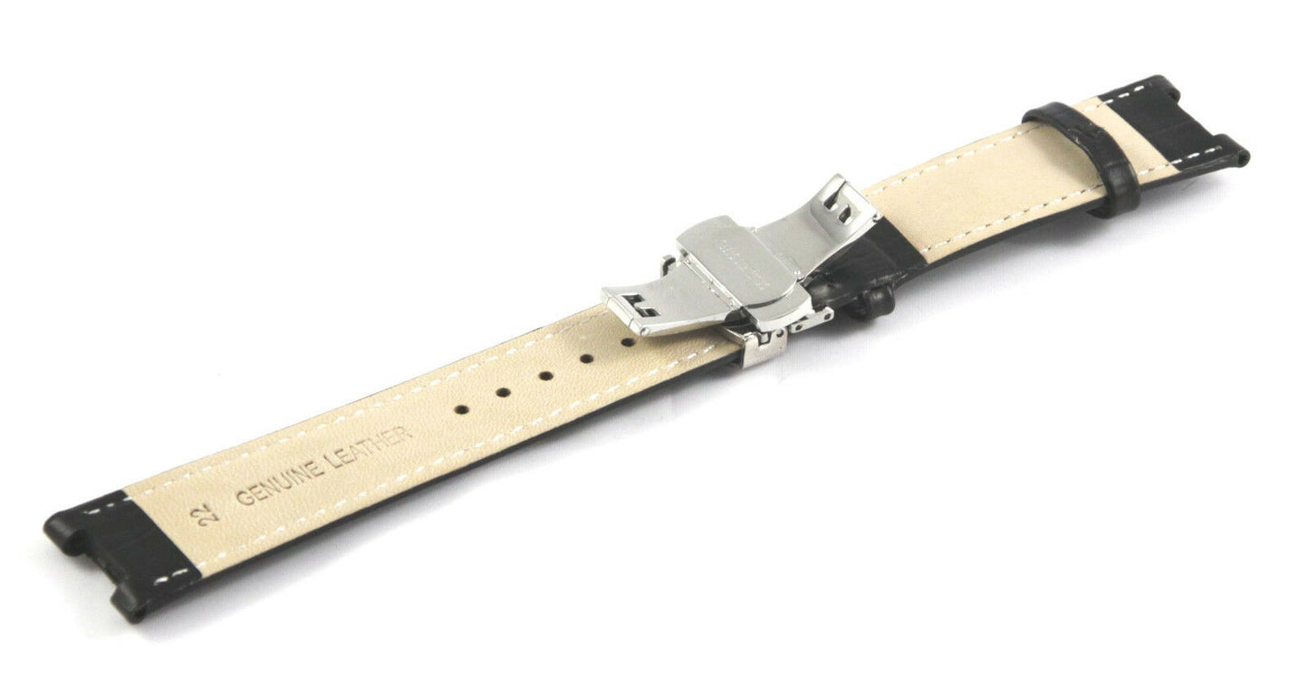 Uhren Ersatzband Leder 22mm mit speziellem Anschluß - Maße siehe Bilder