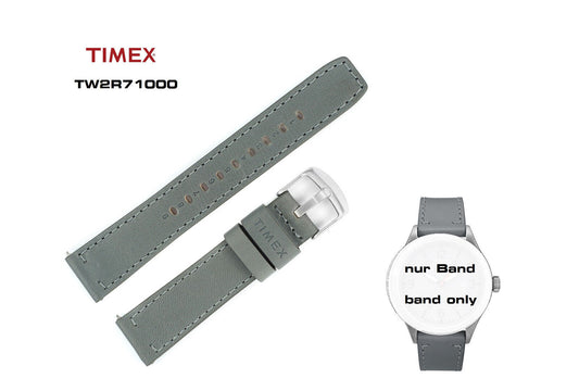 Timex Ersatzarmband TW2R71000 Waterbury Traditional - 20mm - Lederband multifit