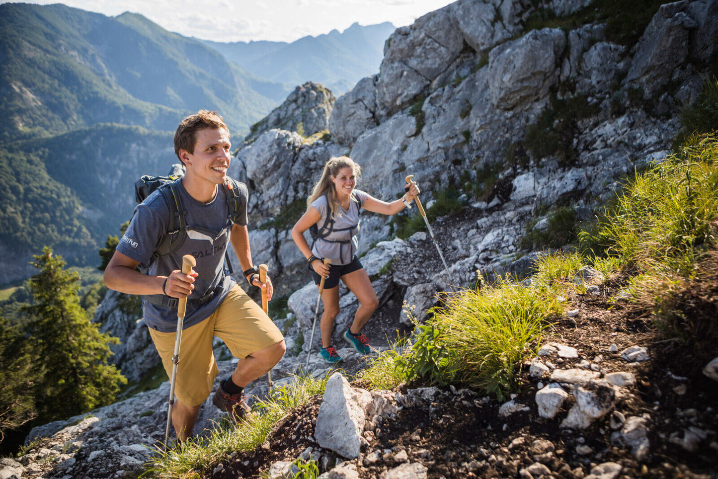 Komperdell Explorer Contour Cork - Trekkingstöcke Wanderstöcke Tourenstöcke