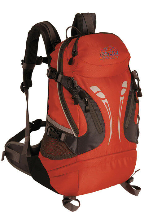 lestra Zugspitz 21 Rucksack 21 Liter Volumen ALLROUND Serie orange-grau