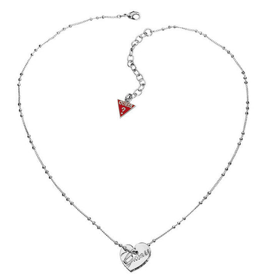 GUESS Halskette / Collier mit Anhänger UBN11101 versilbert