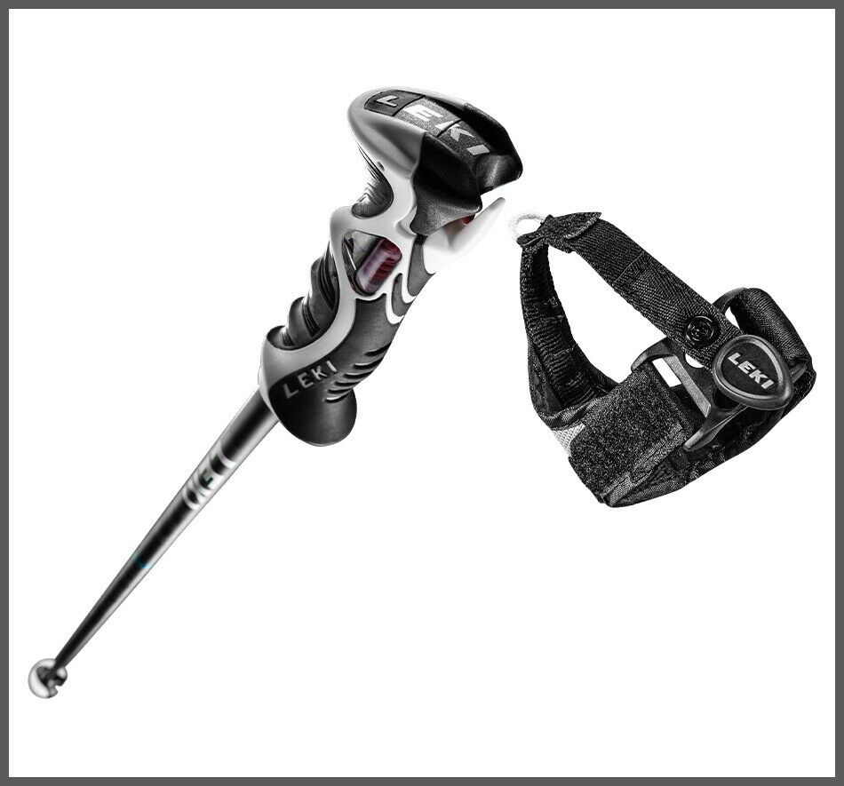 LEKI Bold Lite S Skistöcke 65067432 Alpin Ski Stöcke - Fixlänge von 110 - 135cm