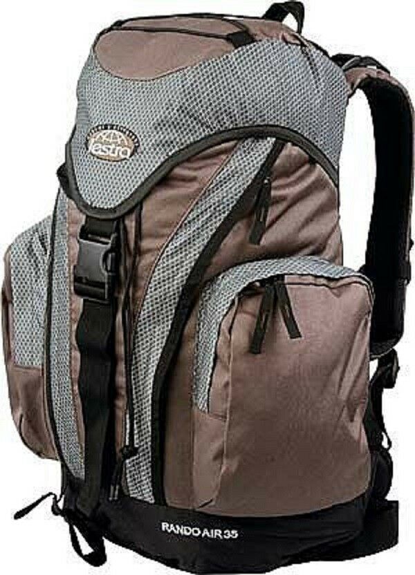 lestra Rando Air 35 Liter Rucksack Volumen ALLROUND Serie toffee mit Regenhülle