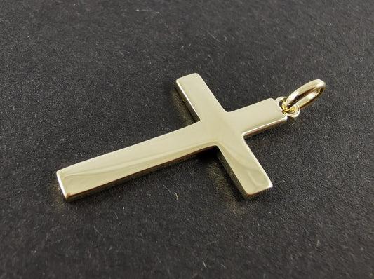 VIVA Anhänger Gelbgold 9 kt - Kreuz - Gewicht 1,85 gr.