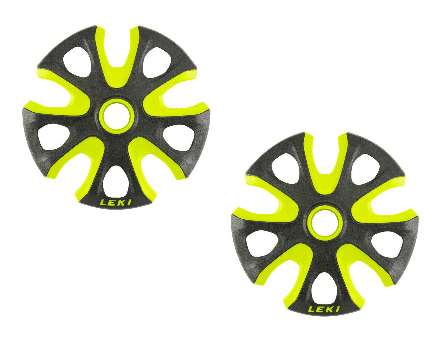 Leki Big Mountain Basket - Tourenteller (Schneeteller) - Ø 95 mm - 1 Paar gelb