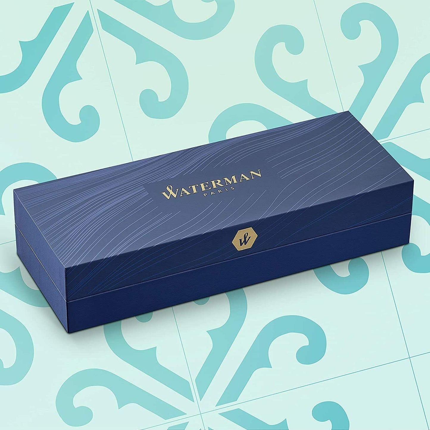 Waterman Hémisphère French Connection Château Vert - Rollerball - schwarz - fein