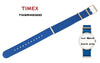 Timex Ersatzarmband TW2R49300 Weekender Fairfield Ersatzband 18mm Durchzugsband