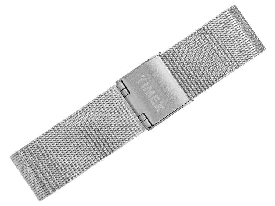 Timex Ersatzarmband TW2R36200 Metropolitan Milanaise - Ersatzband 16mm Edelstahl