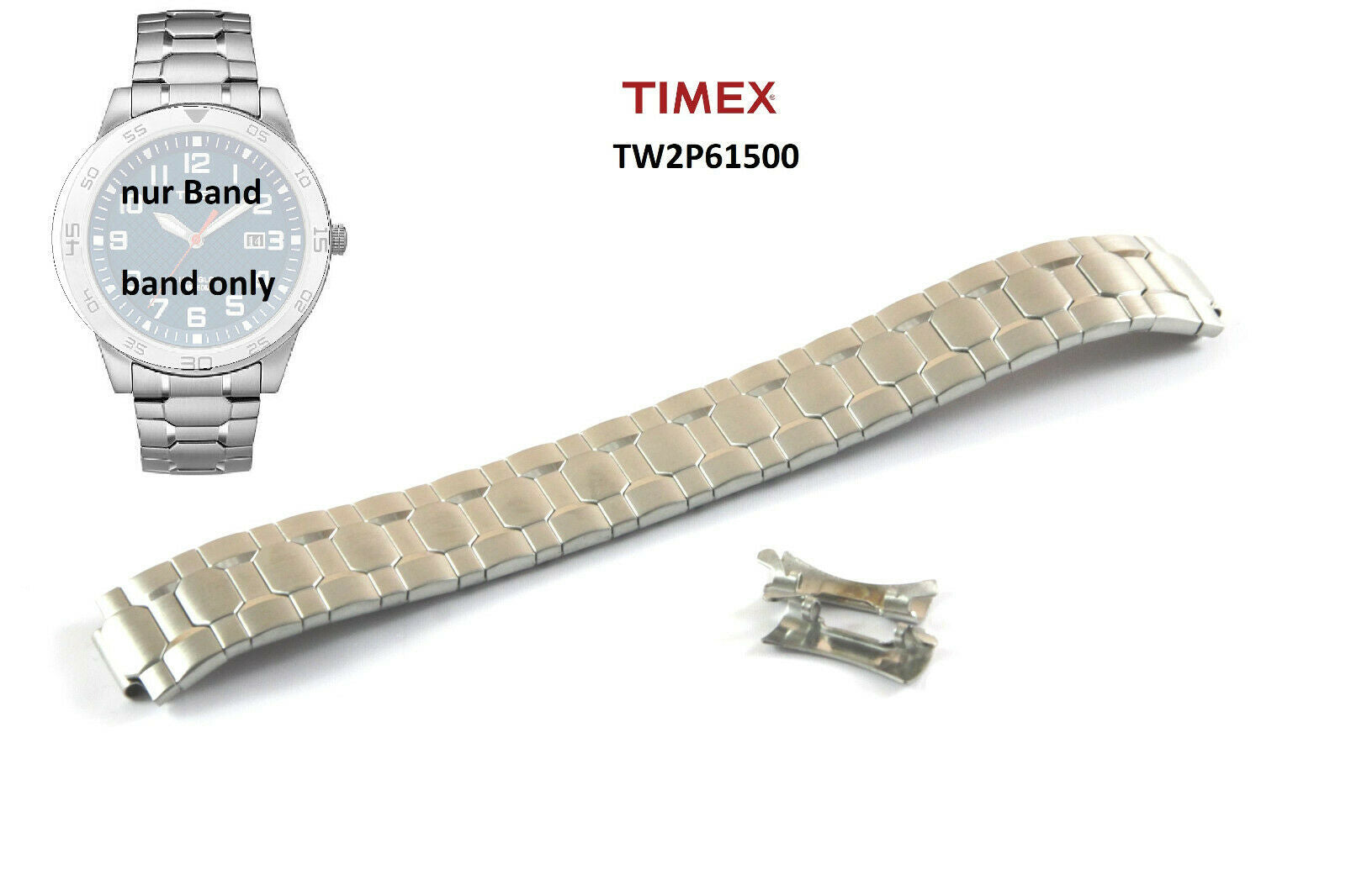 Timex Ersatzarmband TW2P61500 Fieldstone Original Ersatzband