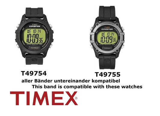 Timex Ersatzarmband T49755 Expedition Rugged Digital Chrono - Universal 17mm