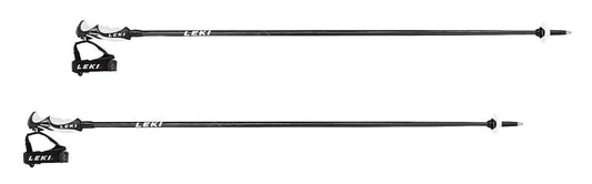 LEKI Carbon HX 6.0 Skistöcke 6406801 - Alpin Ski Stöcke - 100% Carbon - Fixlänge