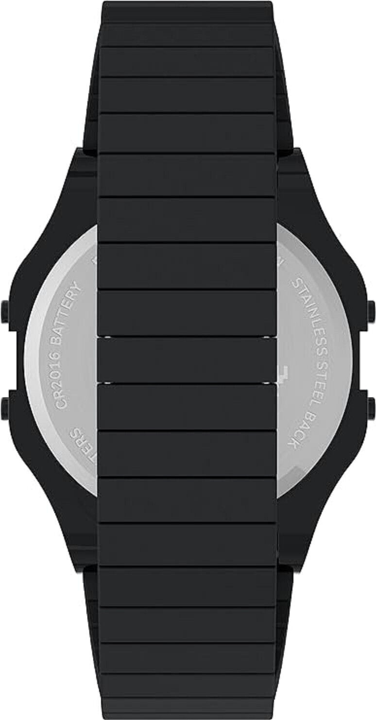 Timex TW2V39900 T80 X Space Invaders - Edelstahlband schwarz - Ø34mm
