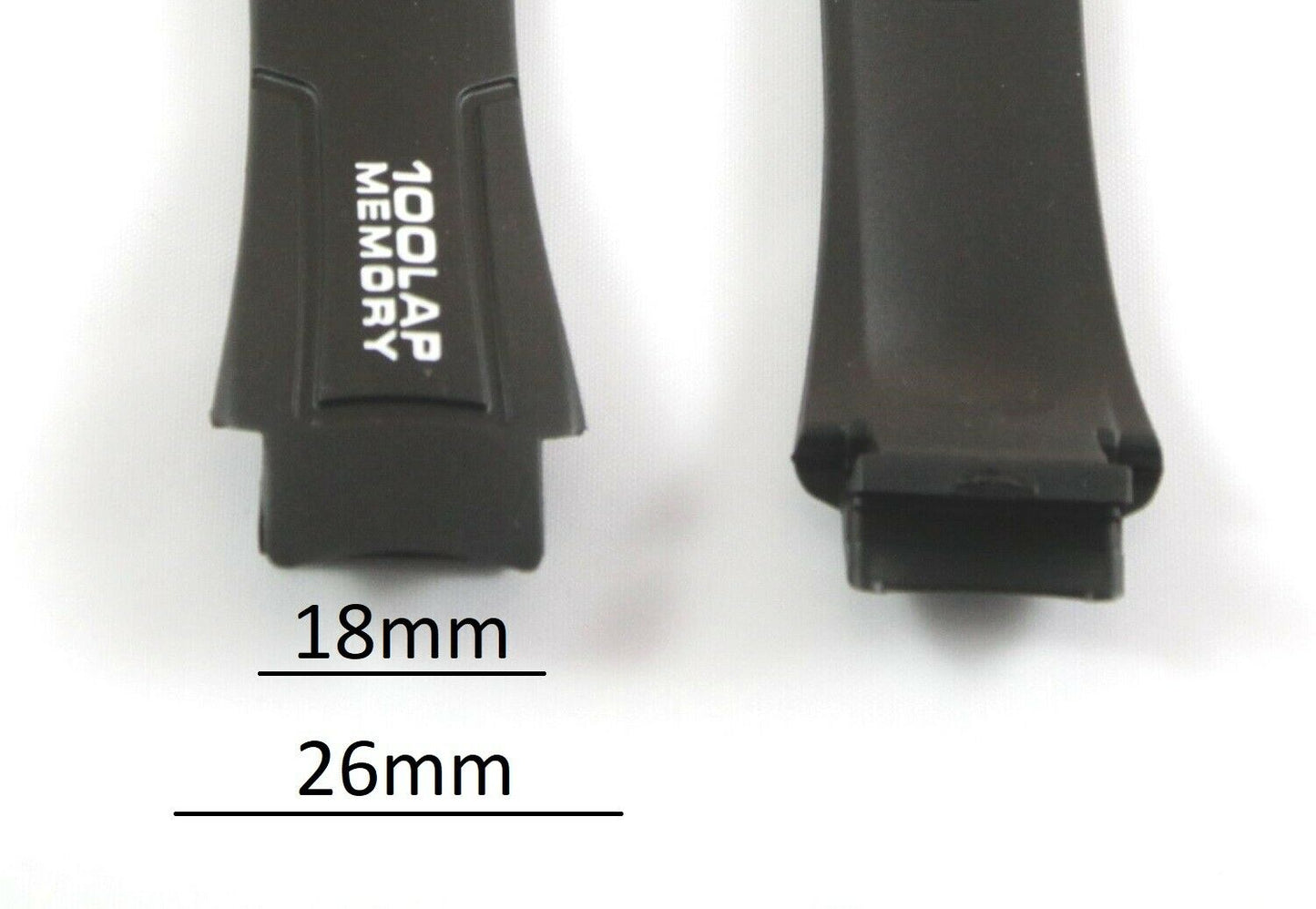 Timex Ersatzarmband T5E231 IronMan 100 Lap FLIX fits T5E241 T5E251 T5E261 T5J993