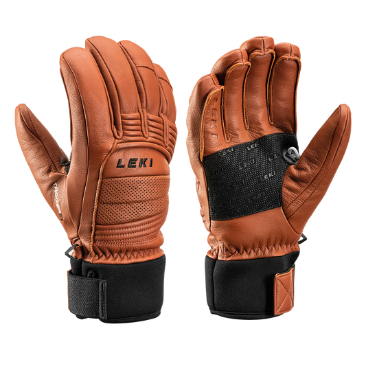 Leki Copper 3D Pro Skihandschuhe maroon Classic Collection - Extra Warm Freeride