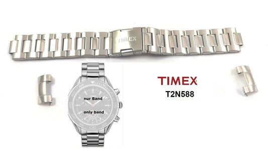 Timex Ersatzarmband für T2N588 SL Series Chronograph - passt T2N590 T2N592