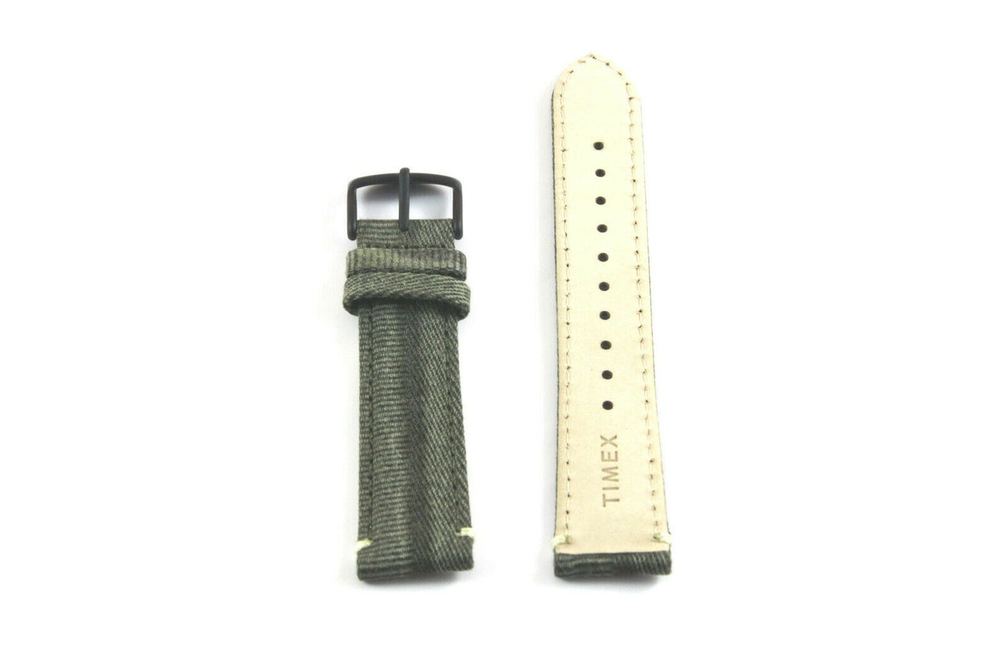 Timex Ersatzarmband TW2R43200 Waterbury World Time - 20mm universal Leder/Textil