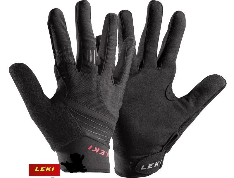 leki nordic walking handschuhe winter LEKI Master Long - Nordic Walking Handschuh - schwarz
