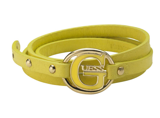 GUESS Armband / Handkette Bracelet G-Pop gelb UBB12238