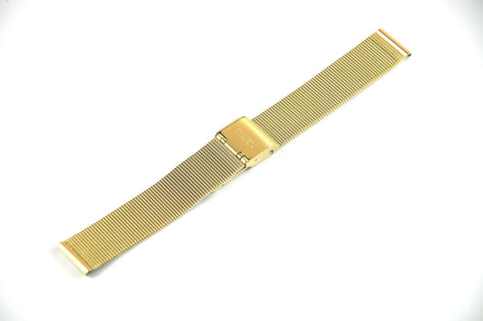 Timex Ersatzarmband TW2R36100 Metropolitan Milanaise - Ersatzband 16mm Edelstahl