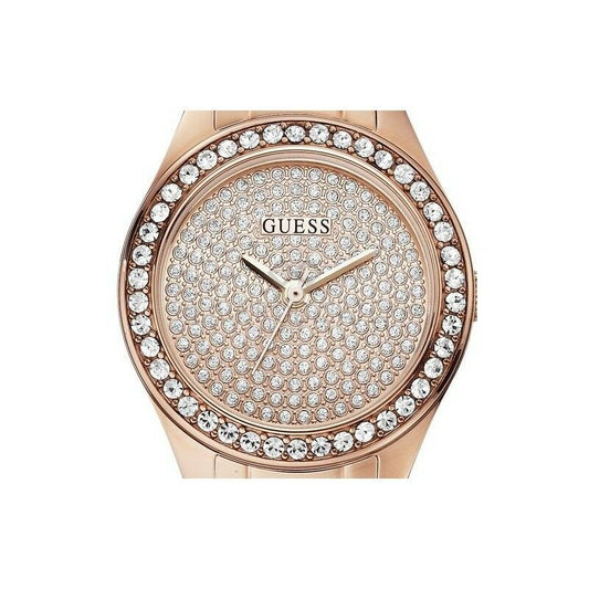 GUESS W0230L3 Damenuhr Mini Pixie - Edelstahlgehäuse roségold poliert