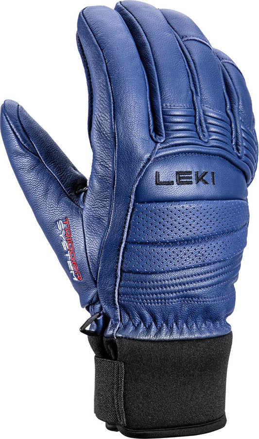 Leki Copper 3D Pro Skihandschuhe - Triggersystem - Extra Warm - Freeride - blau