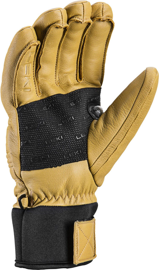 Leki Copper 3D Pro Skihandschuhe - Triggersystem - Extra Warm - Freeride - beige