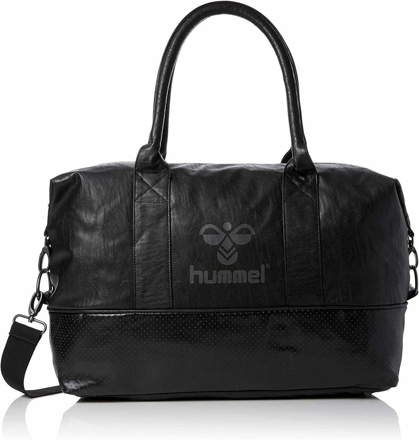 Hummel Jet Medium Weekend Bag Black 35L | Klausbua