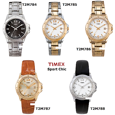 Timex Ersatzarmband T2M787 Sport Chic Damen - Ersatzband 16mm universal multifit