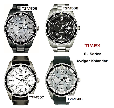 Timex Ersatzarmband T2M507 SL Series Ewiger Kalender Ersatzband - T2M505 T2M508
