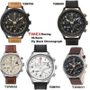 Timex Ersatzarmband T2N932 - IQ-Serie Fly Back Chronograph passt: T2N700 T2N931