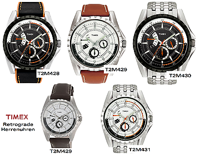 Timex Ersatzarmband T2M431 Retrograde - T2M428 T2M429 T2M430 - 22mm Ersatzband