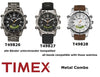 Timex Ersatzarmband T49827 EXPEDITION Metal Combo Original Uhrenband Ersatzband