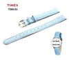 TIMEX Ersatzarmband T2G121 Damen Ersatzband Leder Original 12mm universal blau