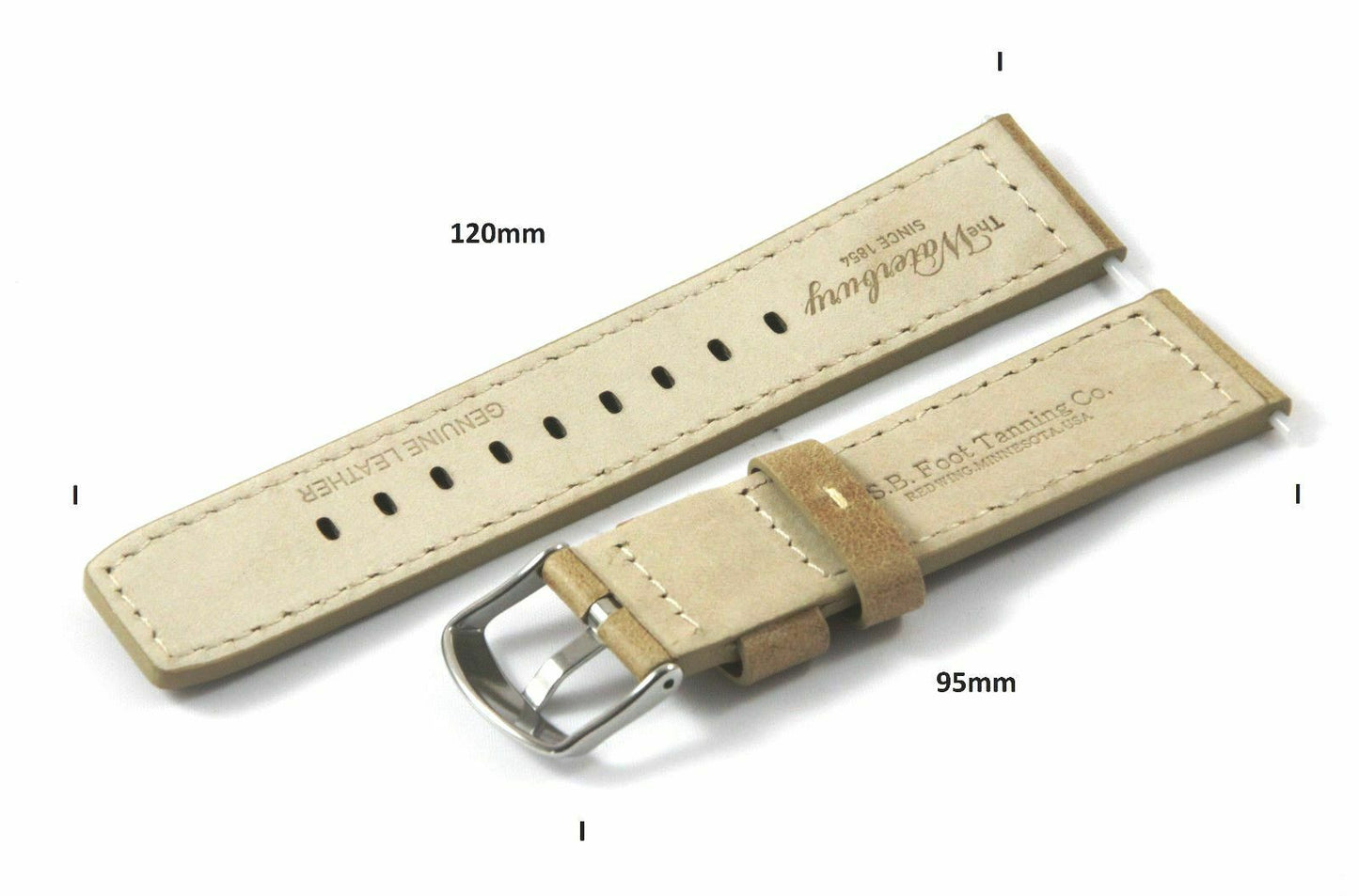 Timex Ersatzarmband TW2P84200 WATERBURY Chronograph - Ersatzband 22mm universal
