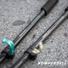 Komperdell Nordic Walking Stöcke - Sarma Powerlock pure black - Vario 105-125cm