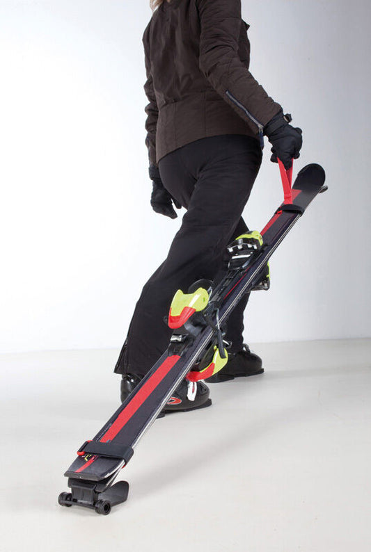 Skizieh - Transporthilfe für Alpin Ski aller Art bis 8mm Skistärke