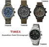 Timex Ersatzarmband T49939 Expedition Field Chronograph fit T49905 T49938 T49904