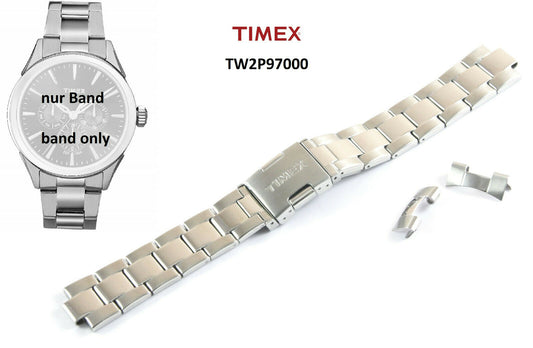 Timex Ersatzarmband TW2P97000 Chesapeake Originals Main Street Herren Edelstahl