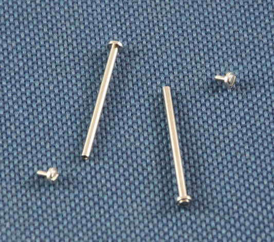 2x Bandschrauben für Timex Uhren Tide & Temp Compass, z.B. T2N721 T2N738 etc...