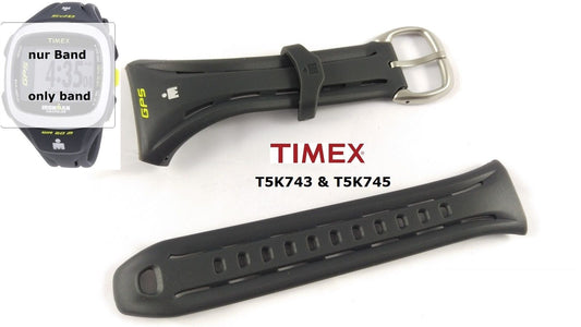 Timex Ersatzarmband T5K743 & T5K745 Ironman Run Trainer 2.0 GPS - 23/35 mm Band