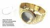 Nautica Ersatzband A27004L spettacolare  - Edelstahlband und Gehäuse - 18 mm