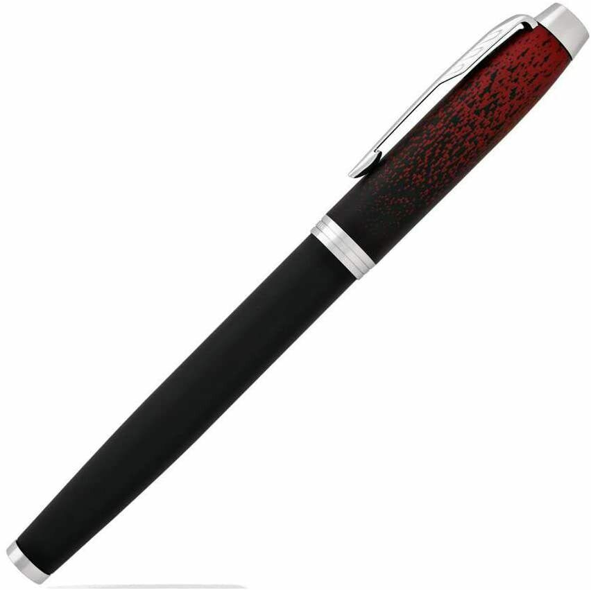 Parker IM Special Edition Red Ignite Fountain Pen - Tinte blau - Feder medium