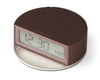 Lexon LCD Wecker Fine LR138 - Reisewecker - Farbauswahl bordeaux & blau