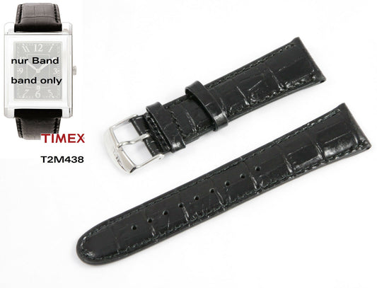Timex Ersatzarmband T2M438 Rectangular Herren - Ersatzband 22mm - T2M439 T2M436