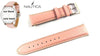 Nautica Ersatzband A95100L BFC Women - Uhrenarmband Leder rosa - 18 mm